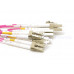 MPO-OM4-LC-16F-XX  MPO-OM4轉LC-16F光纖跳線 分支跳線 OM4萬兆多模光纖跳線 12芯 MPO多模萬兆OM4 IDC定制MTP雙工40/100G數據鎧裝成品模塊連接跳線 